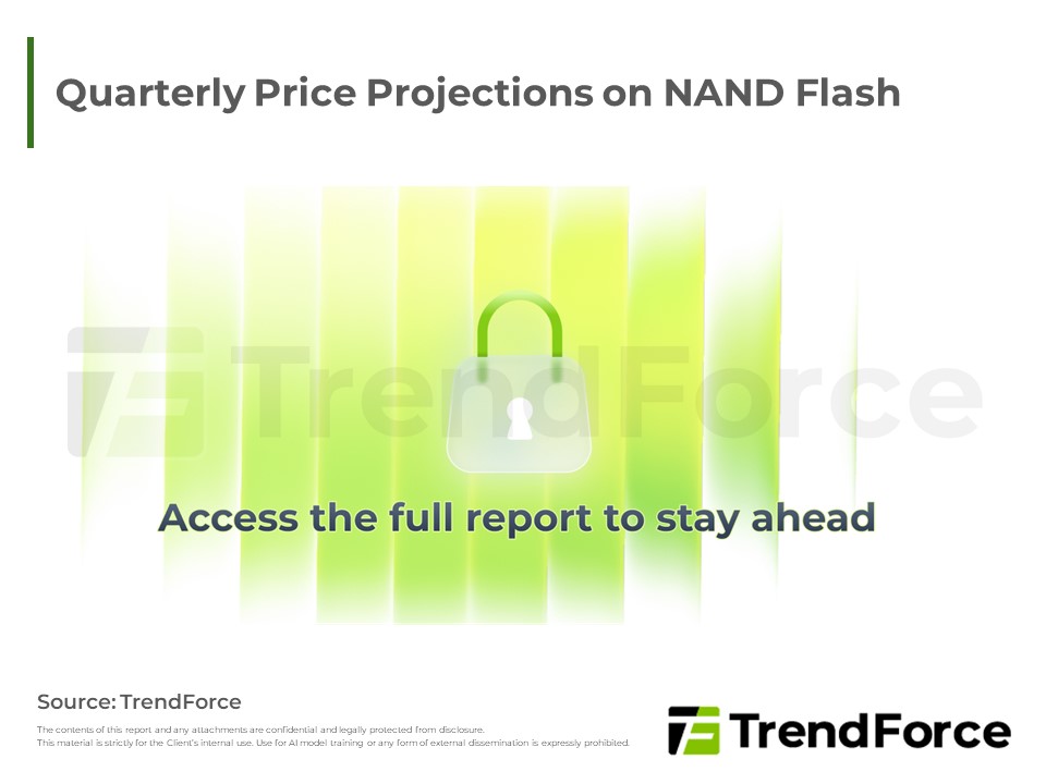 Quarterly Price Projections on NAND Flash